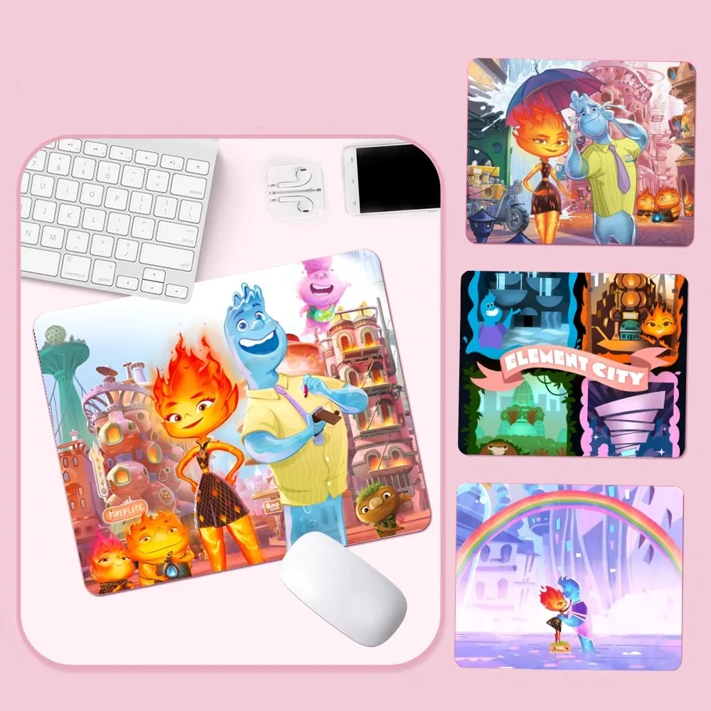 

Disney Elemental Mousepad Custom Skin Desktop Desk Mat Kawaii Gaming Accessories Students Writing Pad Padmouse Desk Play Mats