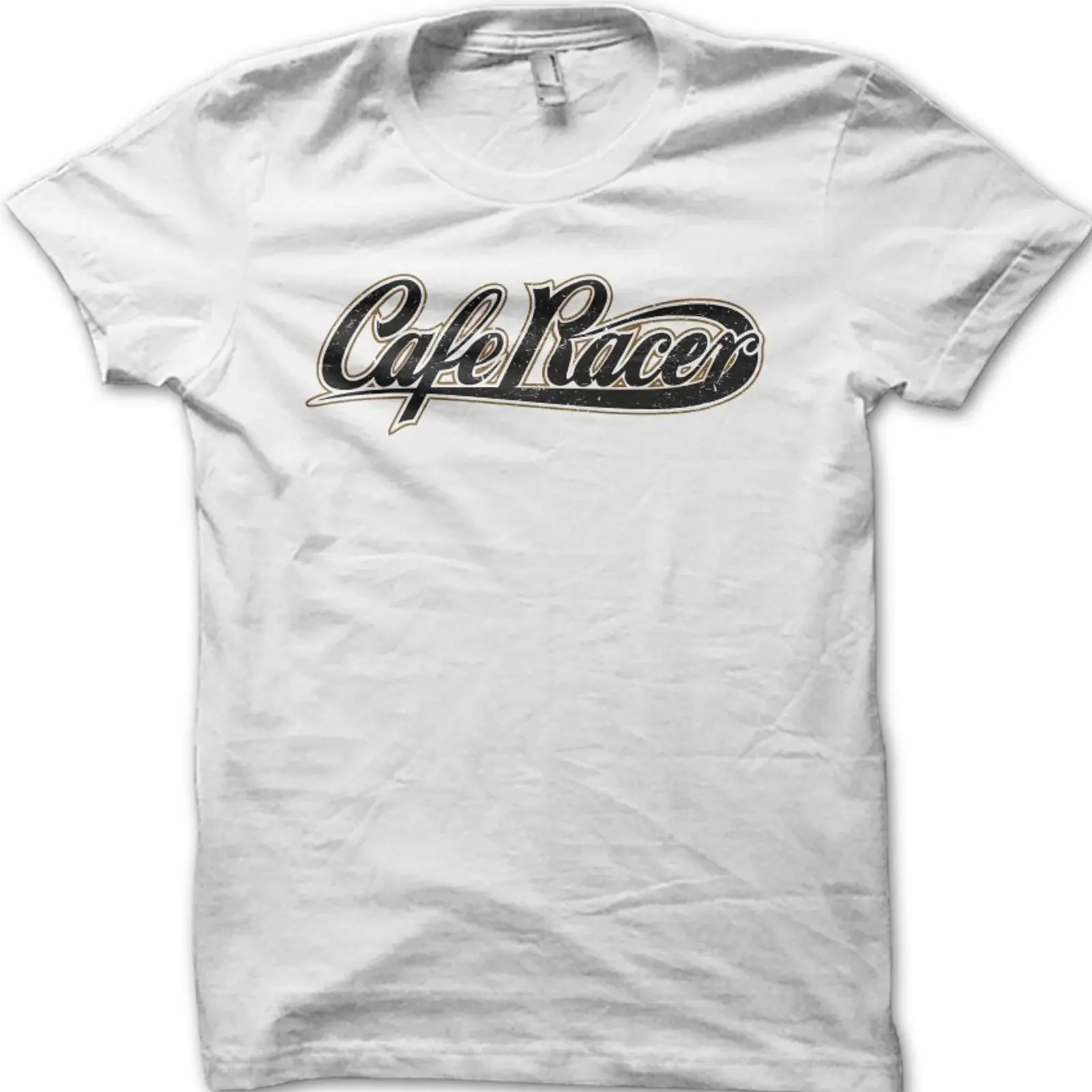 Camiseta clásica Cafe Racer Vintage Biker Motorcycle 06075, ropa vintage lavada y suave para hombre, ropa de diseñador gráfico, transpirable