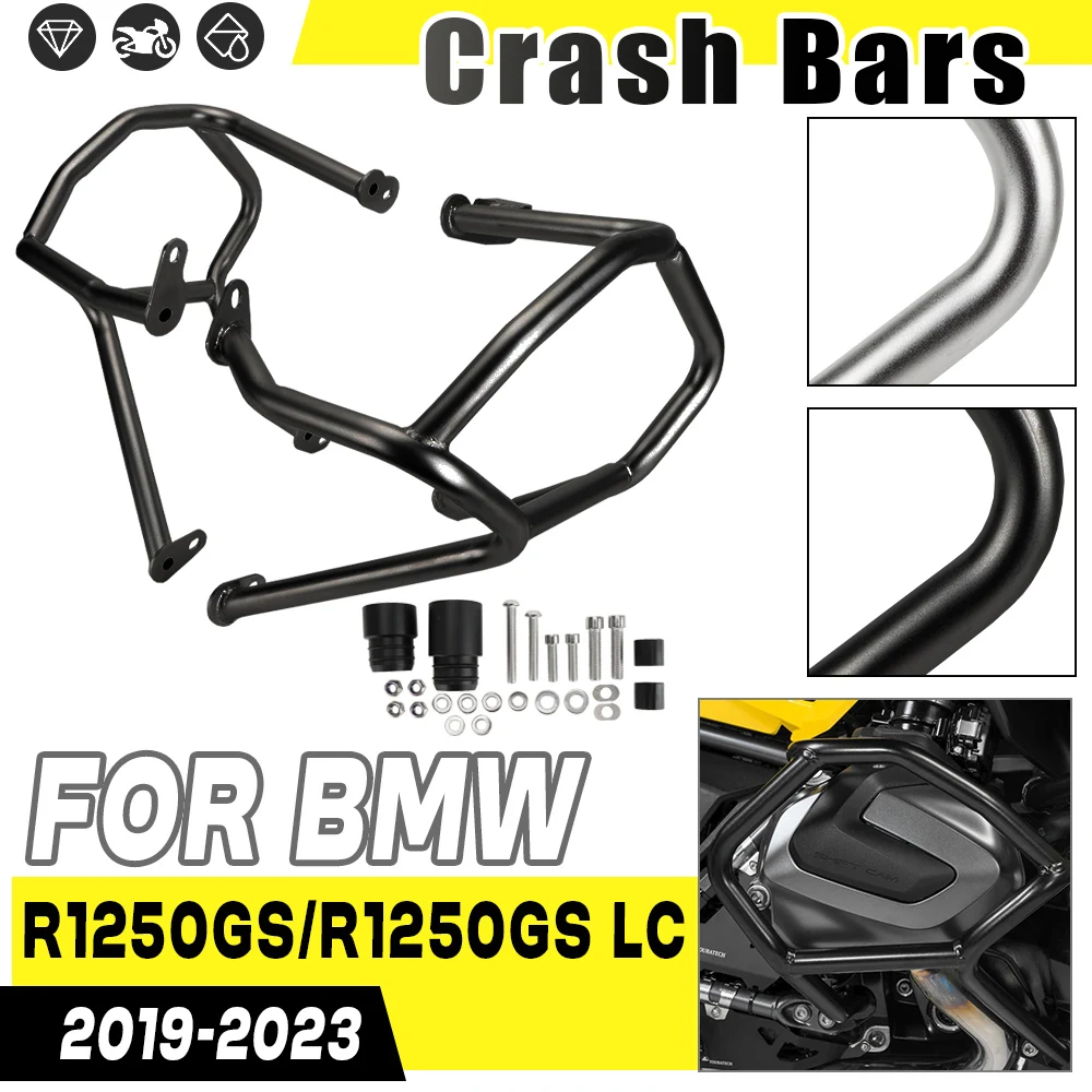 

For BMW R1250GS R1250GS LC R1250gs 2023 Highway Engine Guard Bumper Motorcycle Stunt Cage Crash Bar Buffer Frame Side Protector