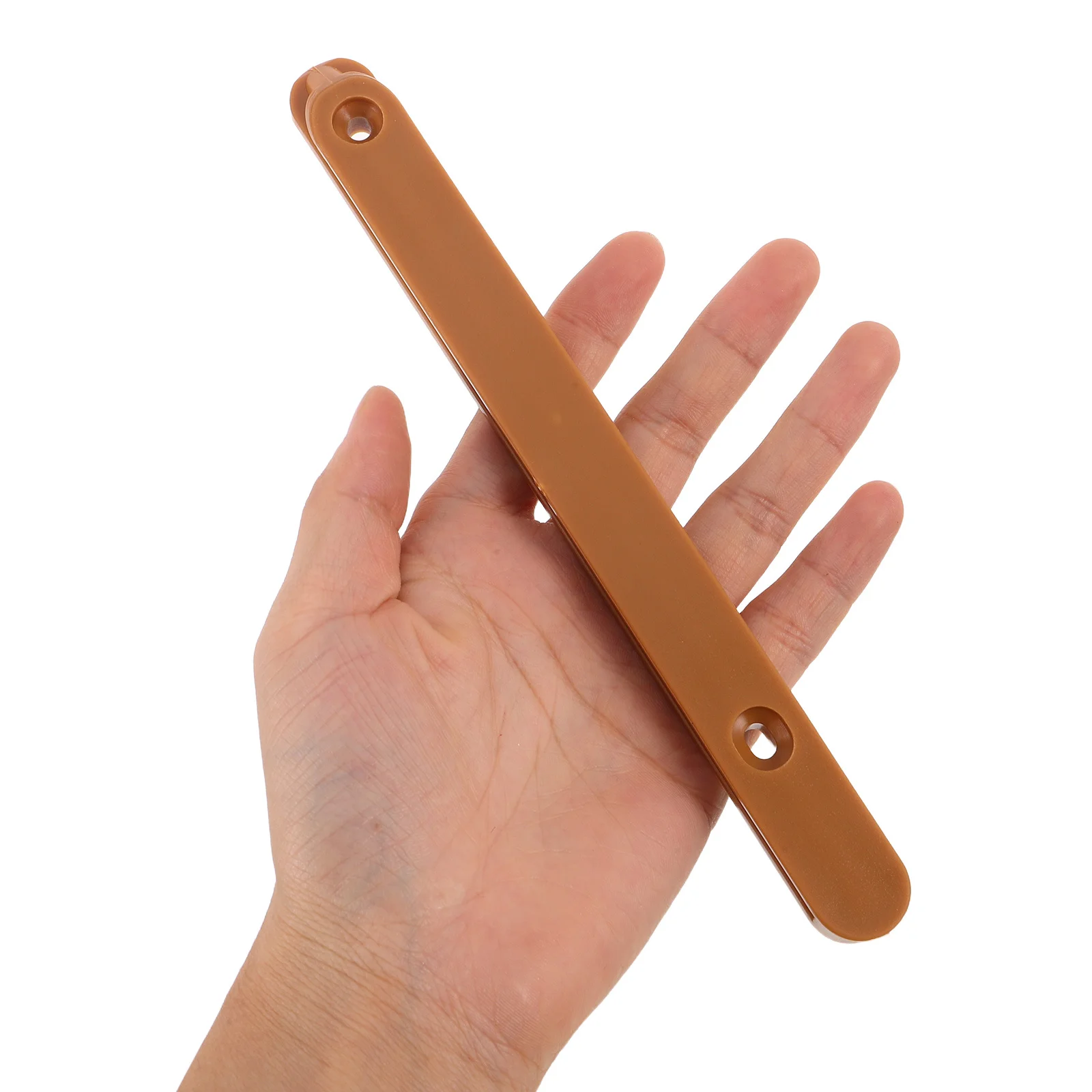 

2 set Lifting Rail Connection Set For Cribs Brown Heavy Duty Plastic Crib Fence Lifter Durable Rail Connector For Baby Crib