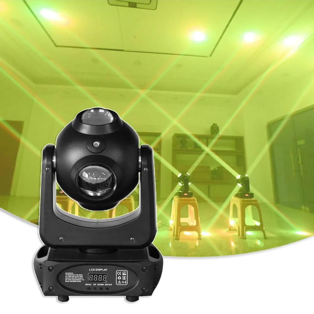 

LED 4x25w RGBW Beam RG Laser Moving Head Disco Party DMX512 Sound Control KTV Strobe Rotate Dance Party Bar Club Stage Lighting