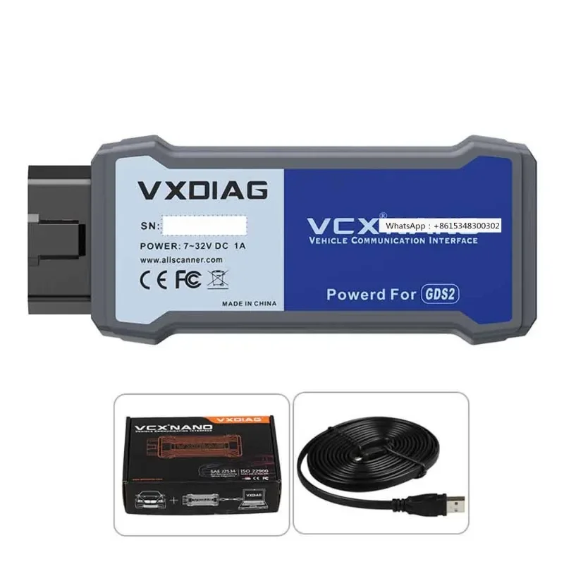 VXDIAG VCX N-ANO для G-M/O-PEL GDS2 USB D-диагностический инструмент GDS2