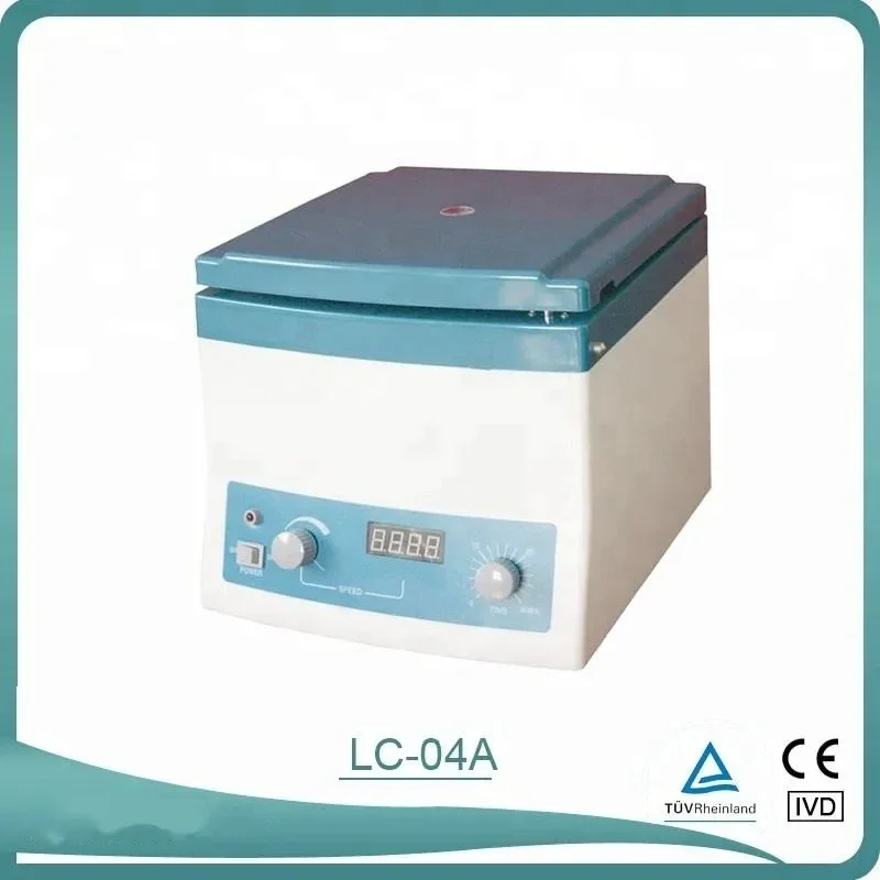 New Design Desktop LED Display Laboratory Low Speed Centrifuge Machine LC-04A