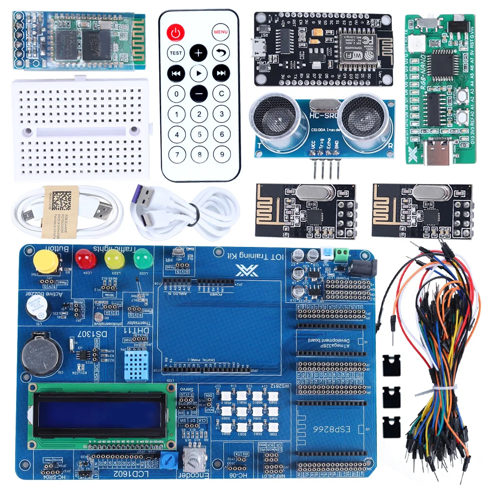 Electronic Starter Kit for Arduino Programming School Iot Project Complete Kit Educational Development Board Component Set