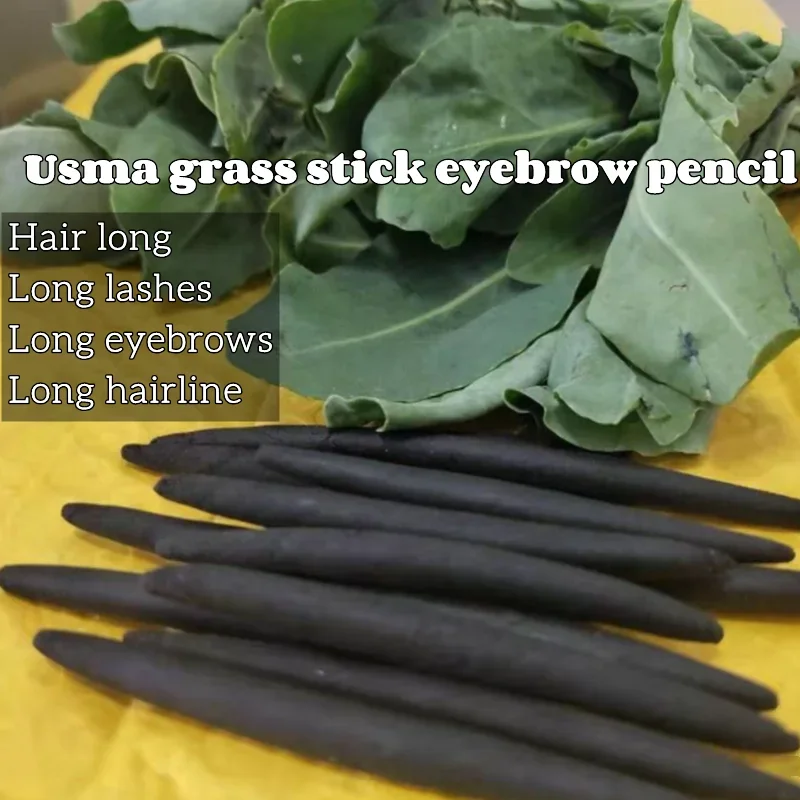 Usma Grass Stick Powder Growth Hairline Mascara Usman Hair Growth Black Hair Eyebrow Pencil Hair Growth Thickening Eyelashes