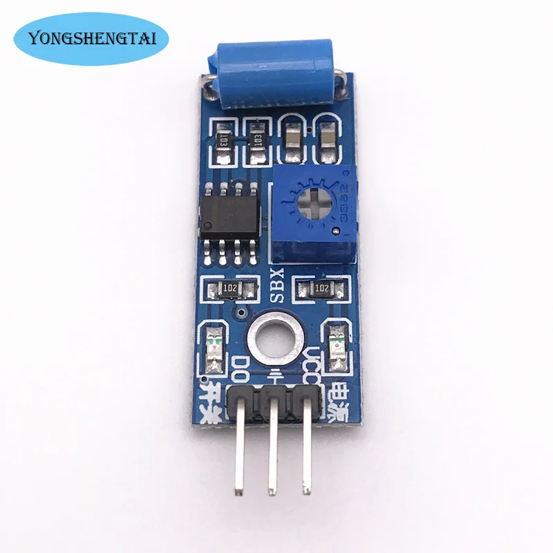 Interruttore di allarme modulo sensore di vibrazione di tipo normalmente chiuso SW-420 per Arduino