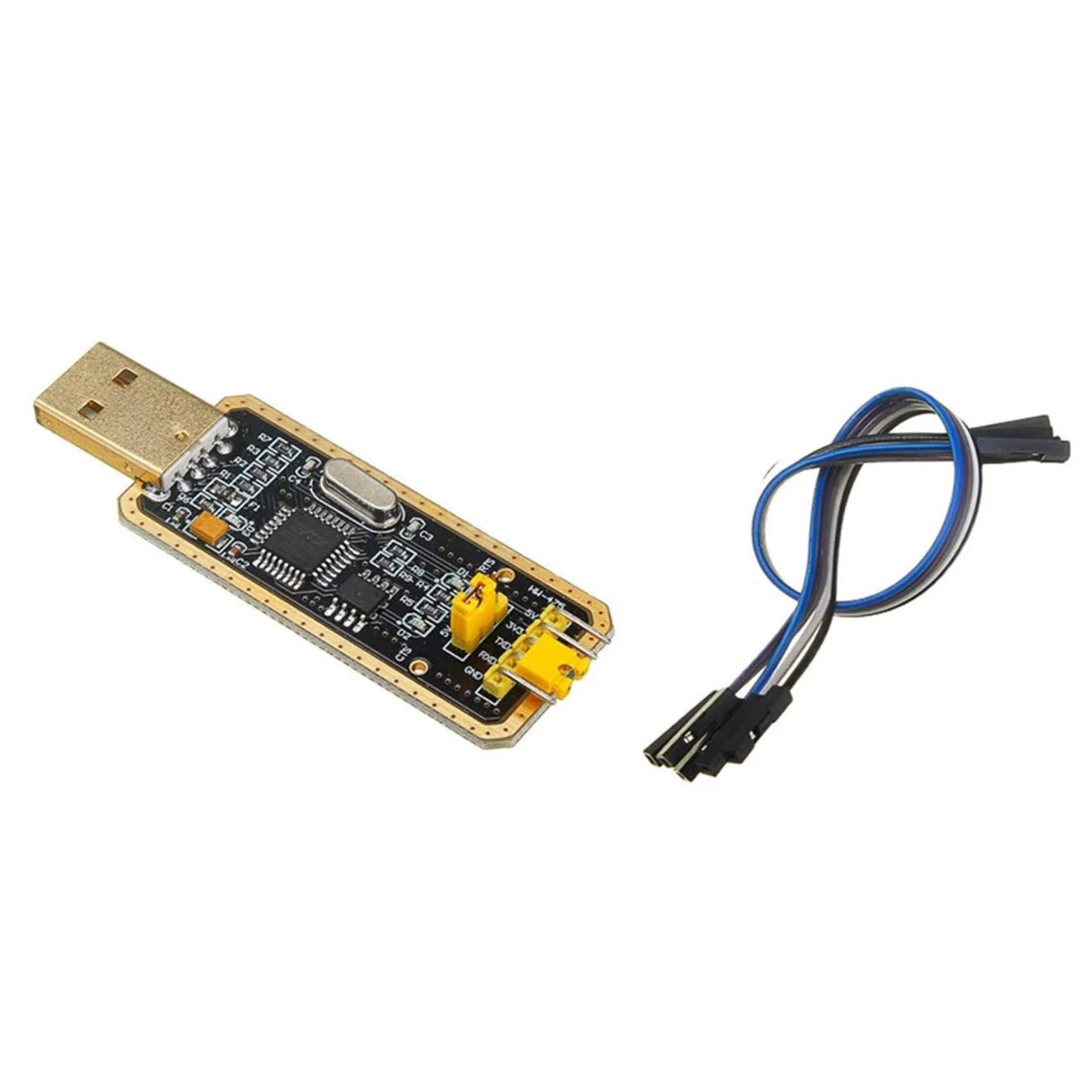 Solid 10X FT232 FT232BL FT232RL FTDI USB 2.0 To TTL Download Cable Jumper Serial Adapter Module For Arduino Suport Win10