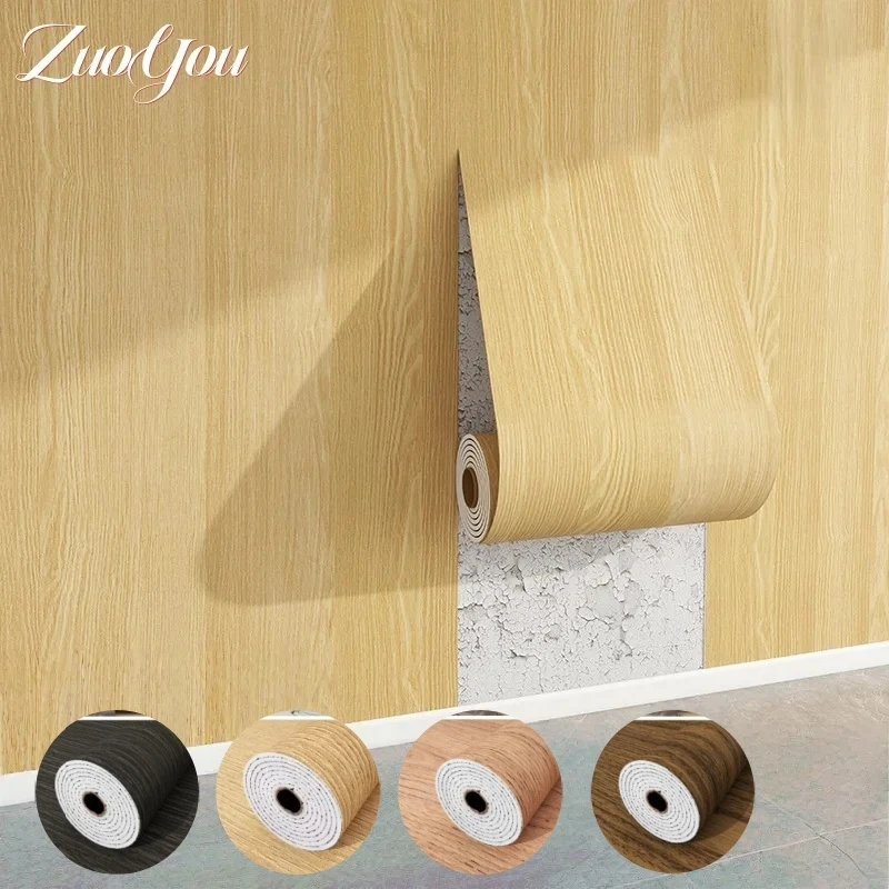 

Самоклеящиеся обои из искусственного древесины для обшивки стены, пенопласт, водонепроницаемые наклейки на стену, ремонт стены гостиной, домашний декор