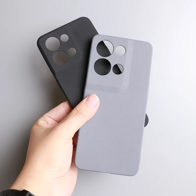 Matte Sandstone Soft Case for OPPO Reno 8 Pro Plus 8 Lite 4G 5G 8Z 7Pro 7Z 7 Lite 6 Pro Plus 5 Lens Protection Silicone Cover