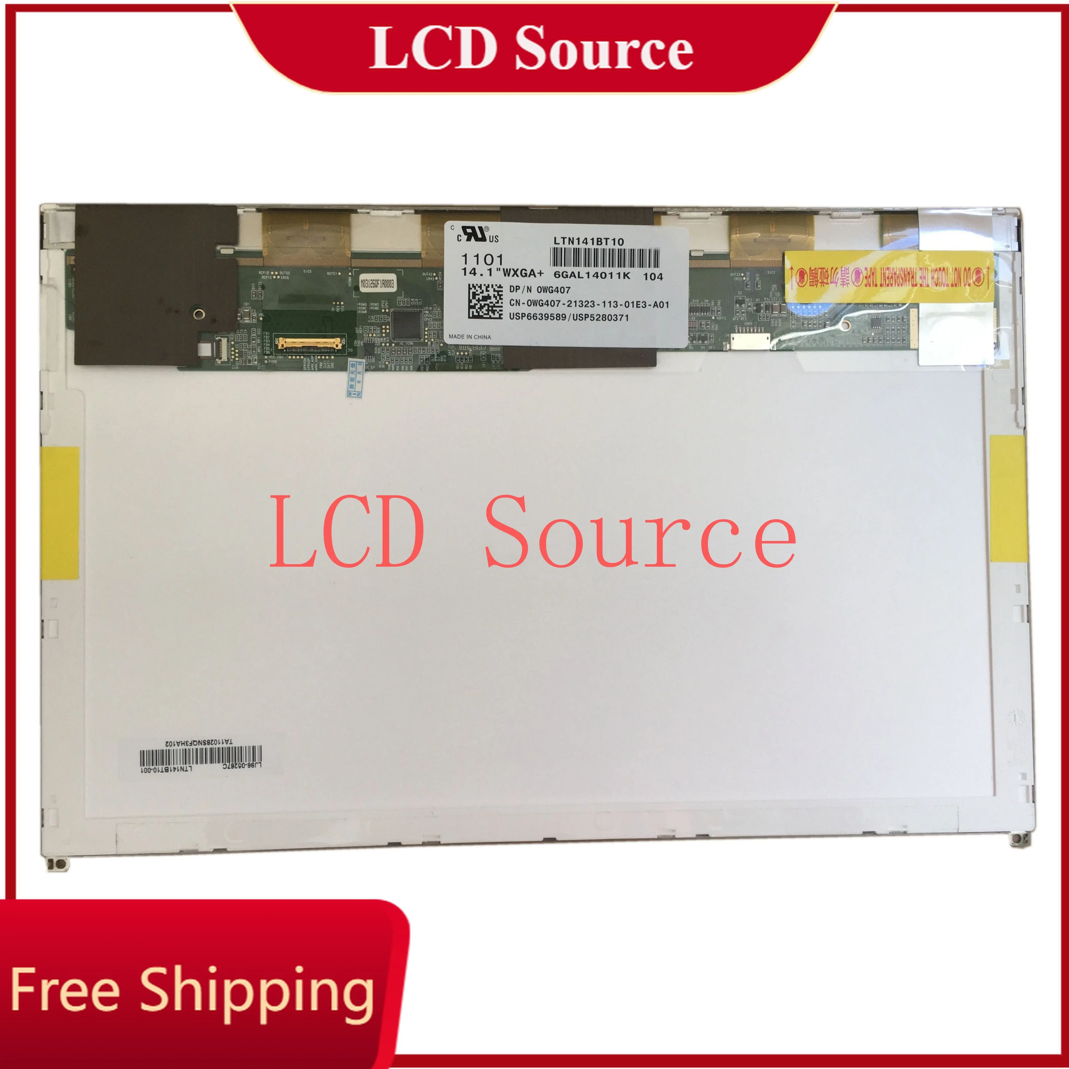 

LTN141BT10 104 001 For DELL E6410 E5410 EDP B141PW04 V.1 LP141WP2 TPA1 (TP)(A1)