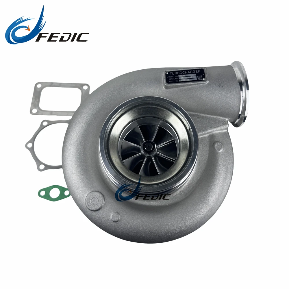 Fedic HX60 3539748 MFS Turbine 3539948 Turbocharger Full Turbo for Holset Cummins Industrial QST30 Del Engine