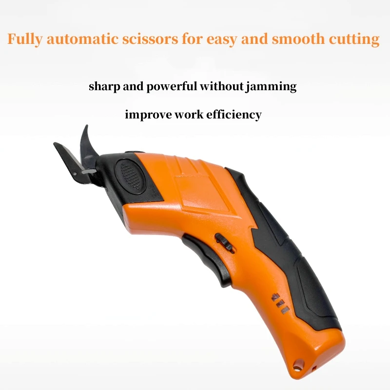 3.6V Electric Scissors Fabric Cutting Machine Wireless Battery Leather Tailor Scissors Tungsten Steel Blades Portable Power Tool