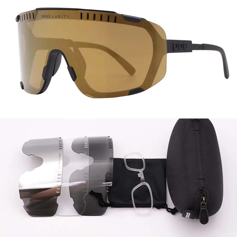 POC Devour Photochromatische Fahrradbrille Rennradbrille Winddicht UV400, MTB Anti-Fog-Brille mit Nasenpolster – Detail 9