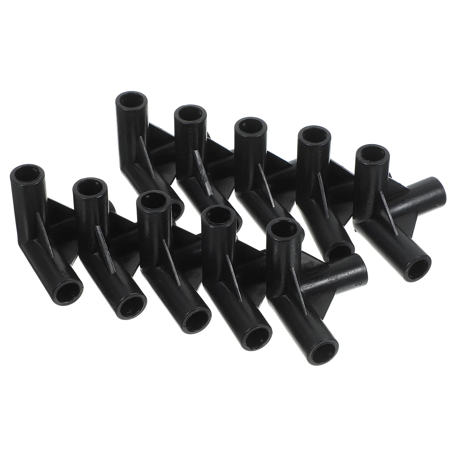 

24pcs Tent Fittings Canopy Connector For Awning Tent Plastic Replacement Parts 3 Way Pole Connector Greenhouse Frame Joint