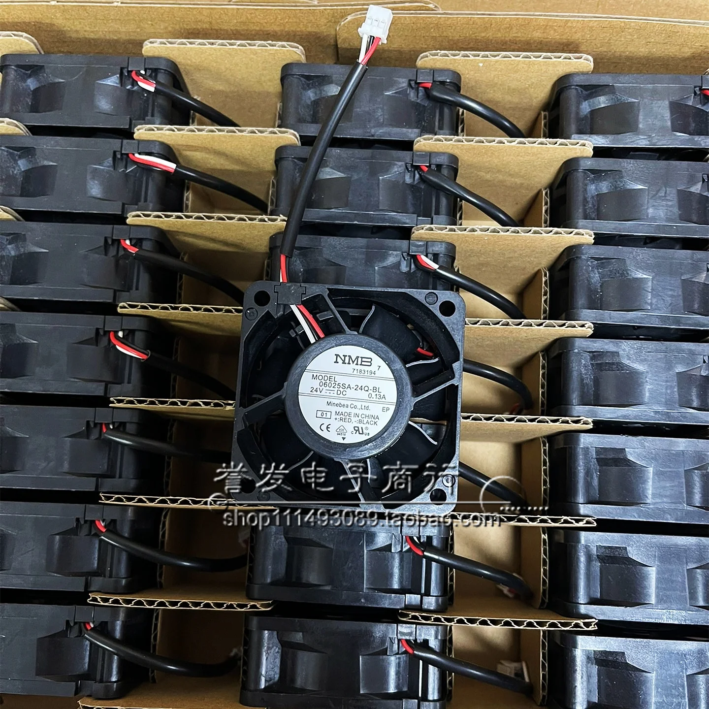 NEW ORIGINAL 06025SA-24Q-BL 24V 0.13A 6025 60x60x25mm COOLING FAN RADIATOR