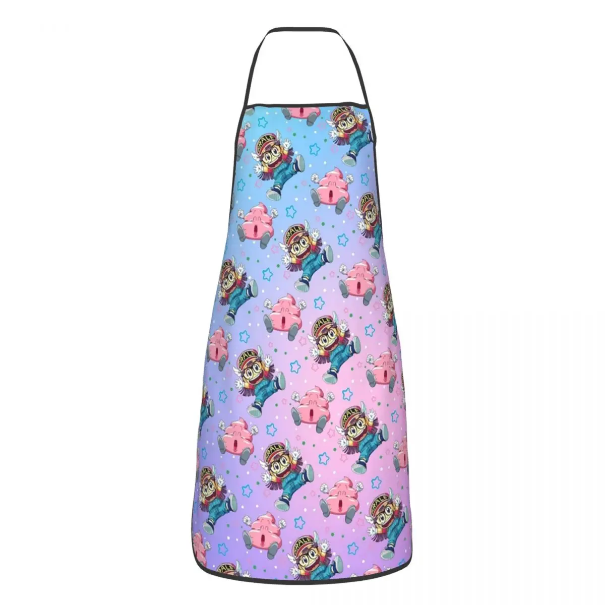 Arale Norimaki And Poo Apron for Women Men Unisex Bib Anime Dr Slump Cooking Kitchen Tablier Cuisine Chef Baking