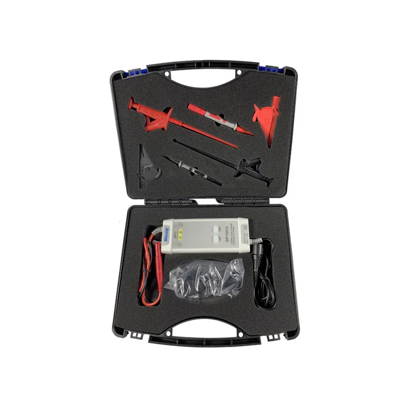 DP20003 Micsig راسم الذبذبات 5600 فولت 100 ميجا هرتز الجهد العالي مجموعة التحقيق التفاضلي 3.5ns وقت الارتفاع 200X / 2000X معدل التوهين