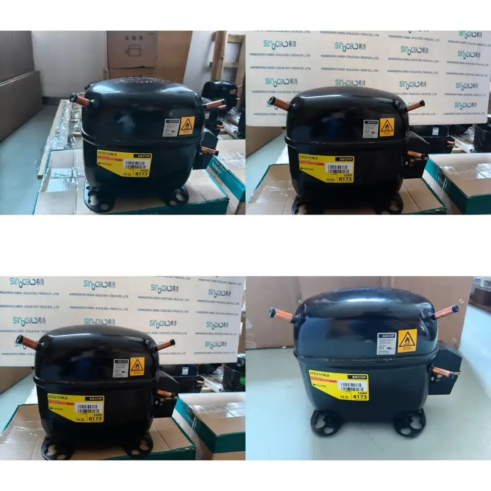 

Original New 230V 60Hz R290 SCE21CNLX Compressor for Air Conditioning Refrigeration HVAC Systems for Residential Commercial