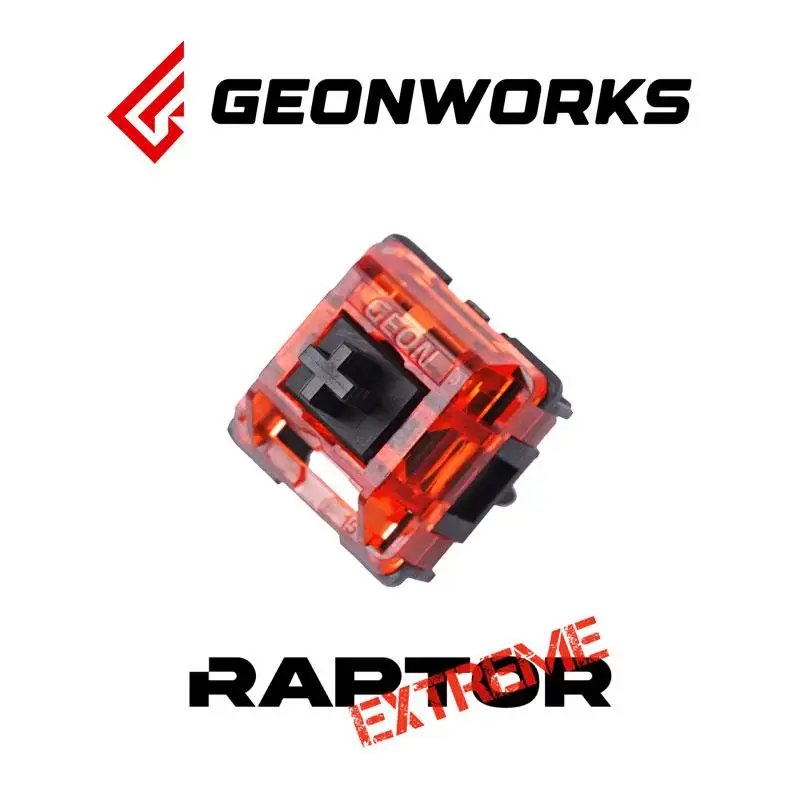 Prelubed Geonworks Raptor Extreme mx Mechanical Switch ( not HE switch )