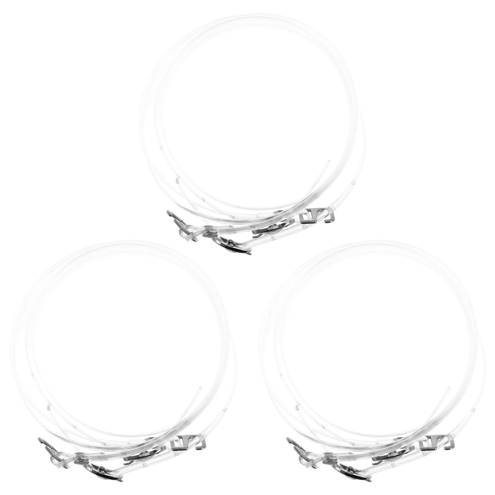 3 أزواج شفافة واضحة غير مرئية أحزمة الأحذية مرونة انفصال عالية الكعب المضادة للانزلاق استبدال العصابات أحذية فضفاضة