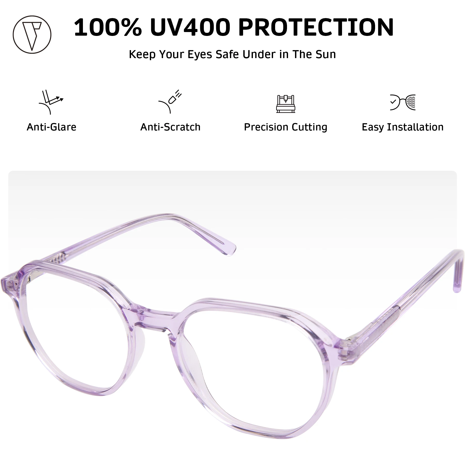 نظارات شمسية/نظارات طبية مخصصة من ONDEX، عدسات مستقطبة أنيقة UV400، عدسة فوتوكروميك، طاقة شخصية-1.00 إلى-8.50