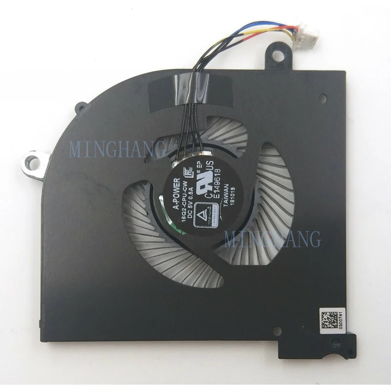 M  Genuine New for MSI GS65 GS65VR MS-16Q2 CPU Coolng Fan 4-PIN 16Q2-CPU-CW