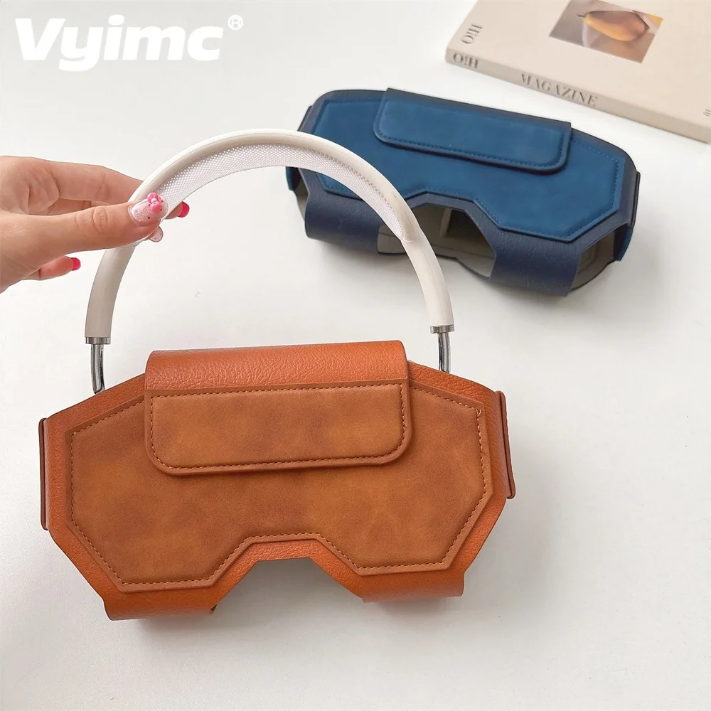 

for AirPods Max 2 Case Wireless Headphone Earphone Protective PU Soft Bags for Apple AirPods Max Leather Anti-Scratch Accessory