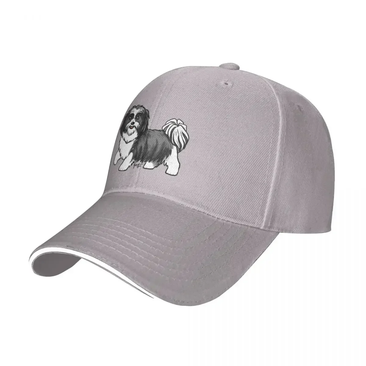 Shih Tzu - Double Colored Black and White Cap Baseball Cap cap wild ball hat hats for women Men's