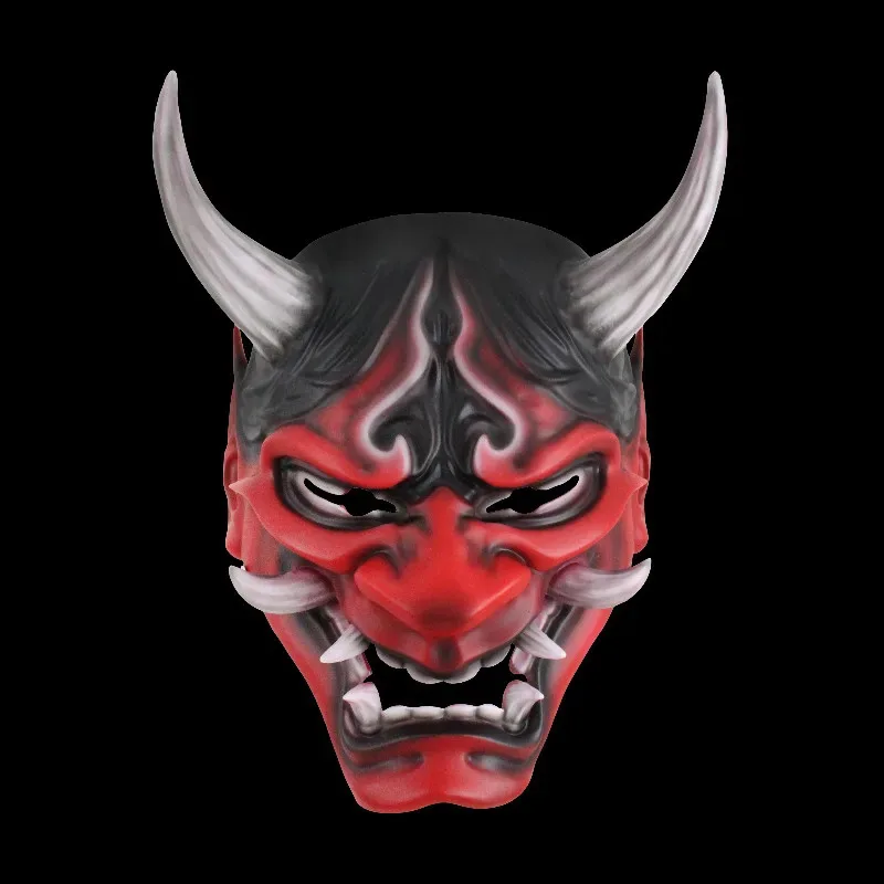 

NewHalloween Japanese Nengju Prajna Mask Dress Up Tattoo Hot Pot Shop COS Resin Mask2025