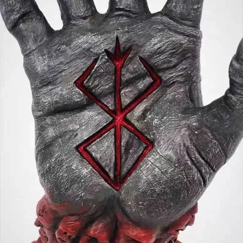 Berserk PVC اليد الشكل تمثال كول عمل تمثال نموذج جمع مكتب الديكور اللعب الهدايا ديكور المنزل الحرف اليدوية
