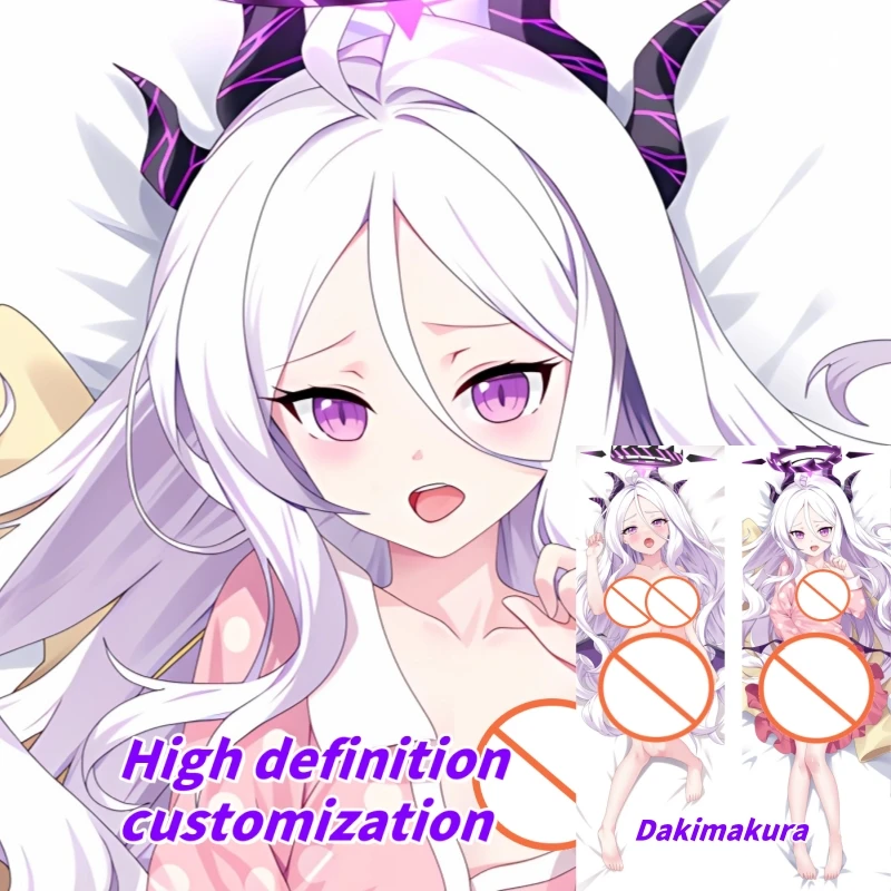 

Dakimakura Anime Pillow Case Blue Archive Sorasaki Hina Double-sided Print Of Life-size Body Pillowcase Gifts