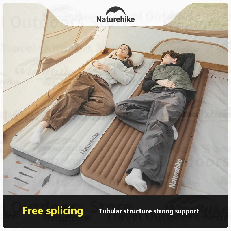 

Надувной матрас Naturehike Light-bamboo для кемпинга, уличный, влагостойкий, легкий, с возможностью соединения, надувной коврик для палатки