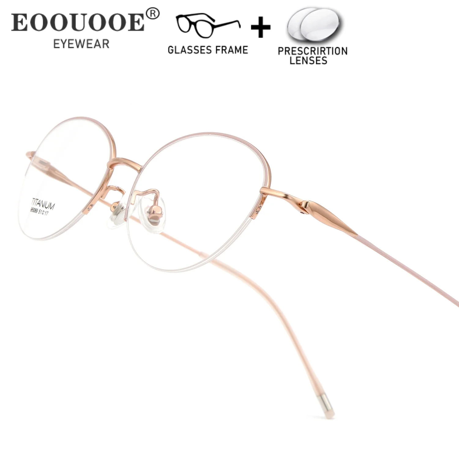 

Oval Fashion Cute Style Women's Glasses Assembly Myopia Hyperopia Progressive Prescription Lenses Eyewear reading glasses Women