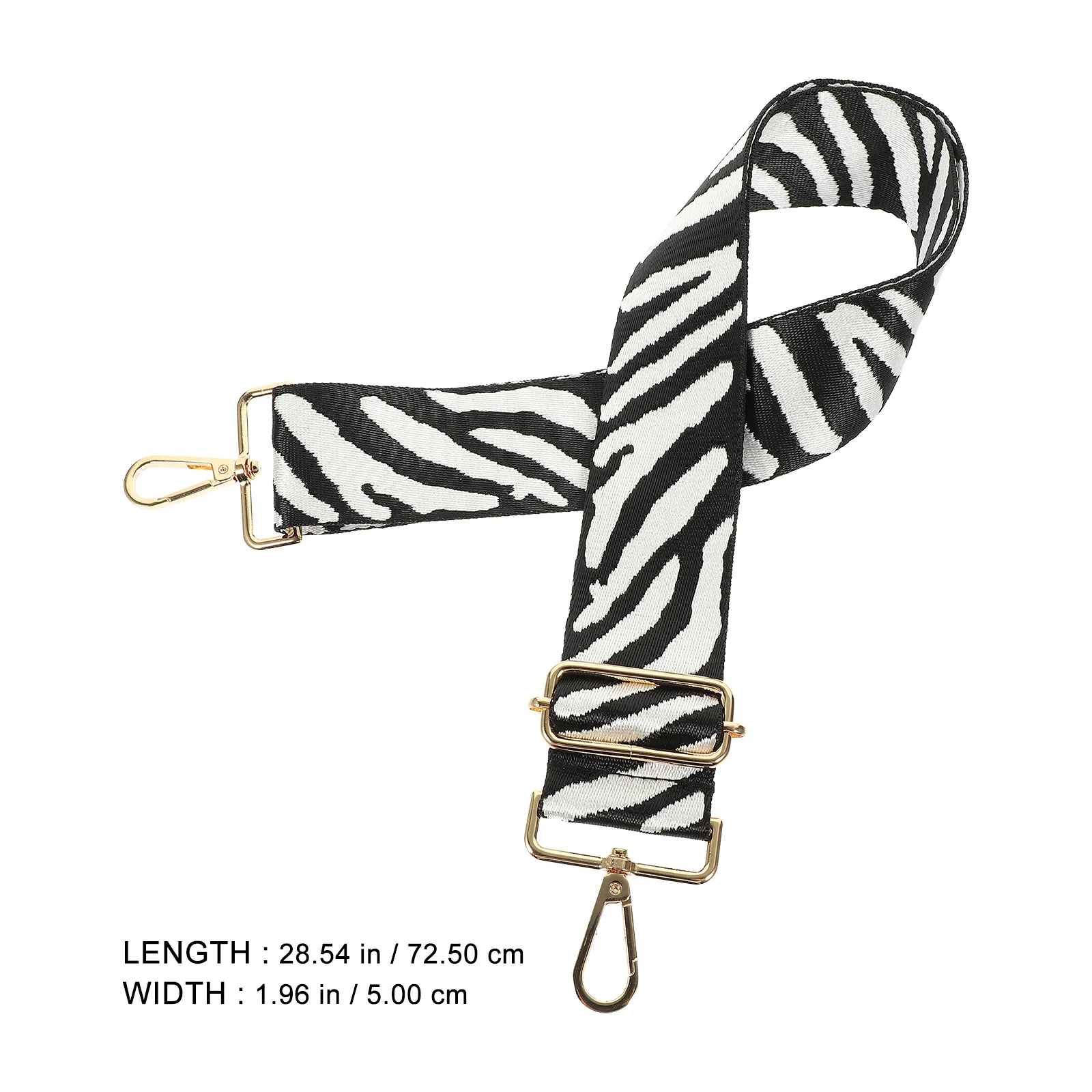 

Printed Pattern Cotton Cloth Bag Fashion Wallet Strap Female Durable Adjustable Replacement for Cross-Body Messenger Bags