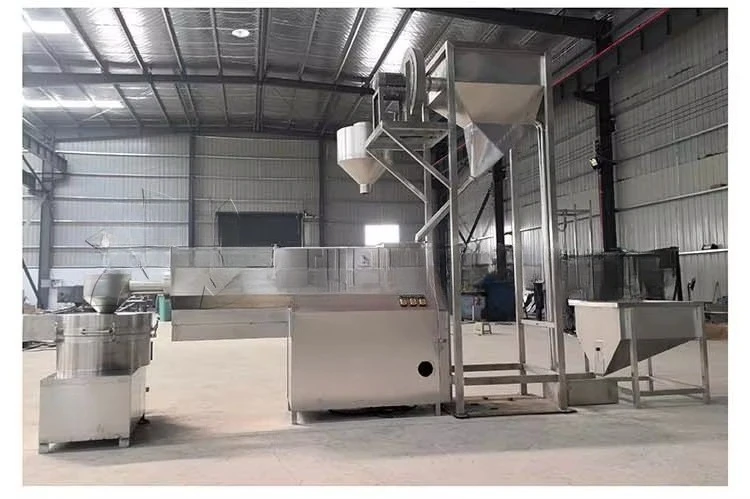 Automatic Grain Processing Cleaning Machine Sesame Seed Washing and Drying Production Line 1000kg/H Wheat Rice Washing Machines