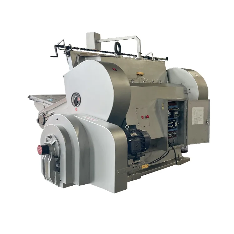 Papier stans- en rilmachine Plat bed Stansmachine Ponspers