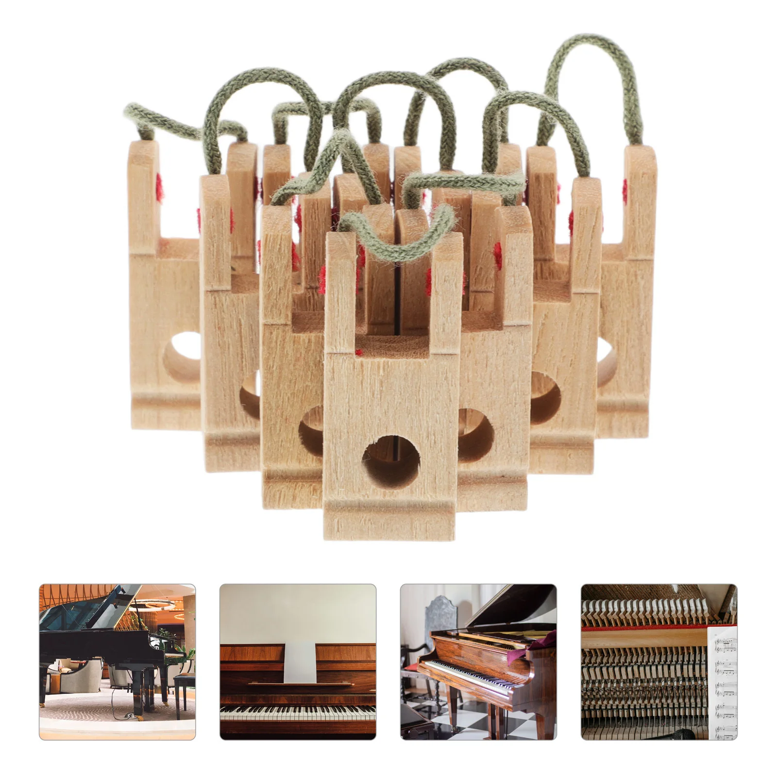 

Wooden Piano Hammer Butt Flange Line Shaft Bracket Repair Replacement Parts Piano Accessories Instrument Part Instrument Part