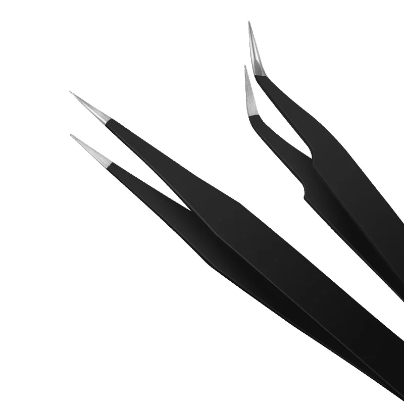 1 PC Hohe qualität BGA Precision ESD Pinzette Set alle-metall anti-statische pinzette Repair Tool
