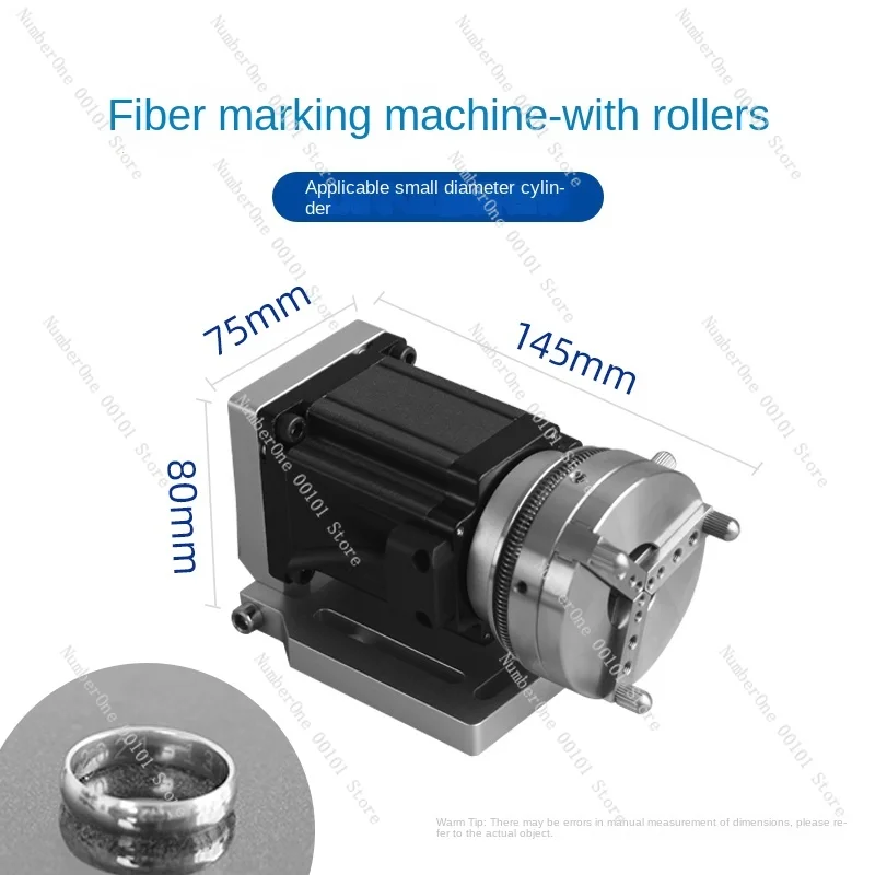 Fiber laser marking machine accessories roller with rotating shaft protective mirror pencil slot field mirror holder