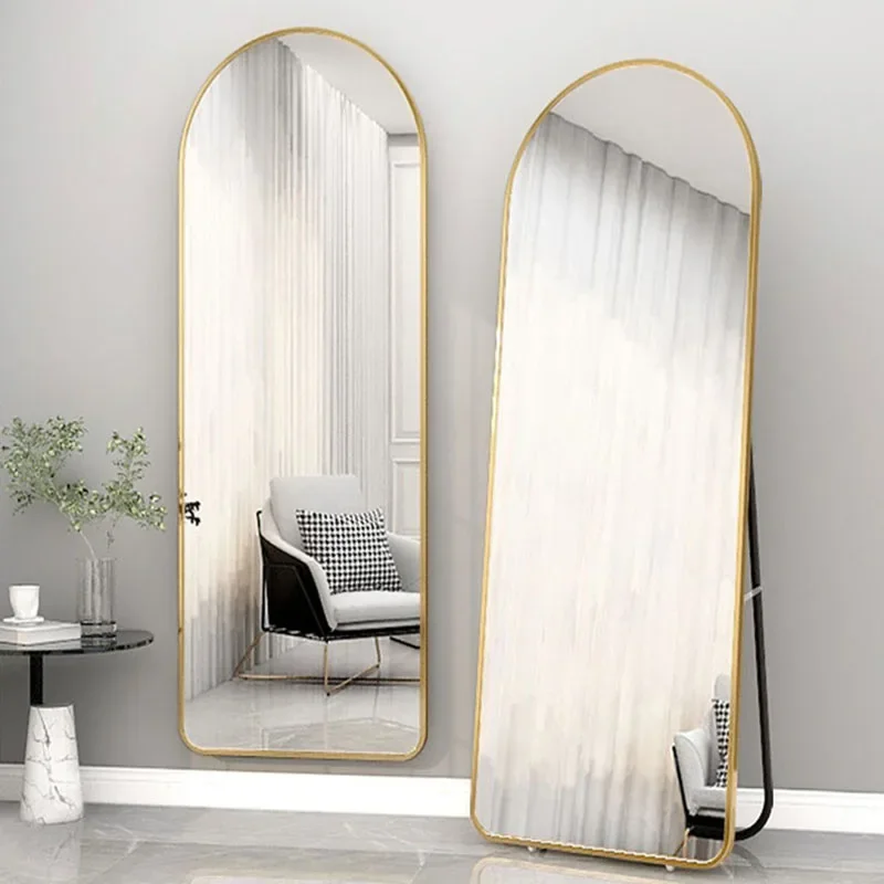 Große Dressing dekorative Spiegel Design Ganzkörper elegante Innenspiegel Bad Glas Wand dekorationen