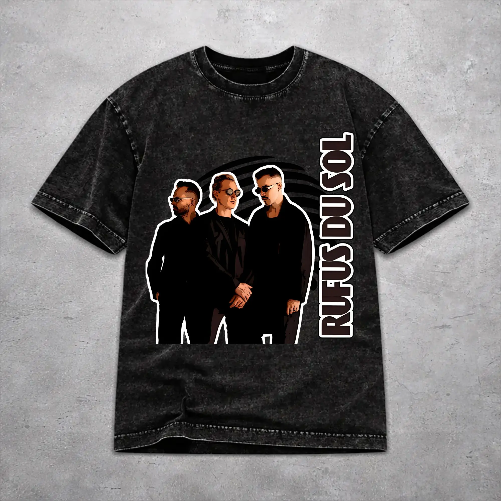 Men Women Wased T-shirts Rufus Du Sol 2026 Concert Print T Shirt Merch Oversize  Tees Tops