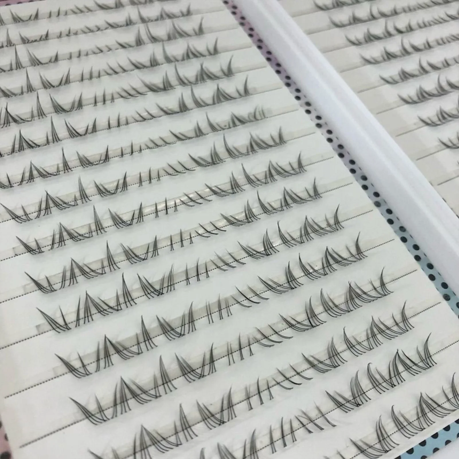 لا الغراء الرموش الصناعية المانجا القط نمط مجموعات الرموش الطبيعية حجم الرموش السفلية مع غرامة شعر القط نظرة تأثيري ماكياج #5