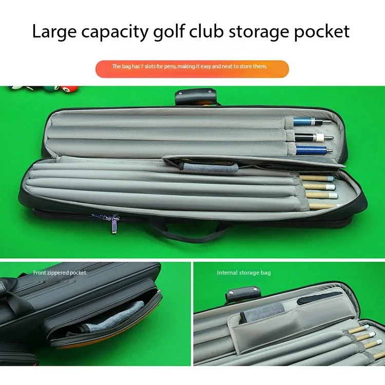 Borsa portaoggetti morbida personalizzata con pellicola 1/2 per custodie da biliardo e snooker