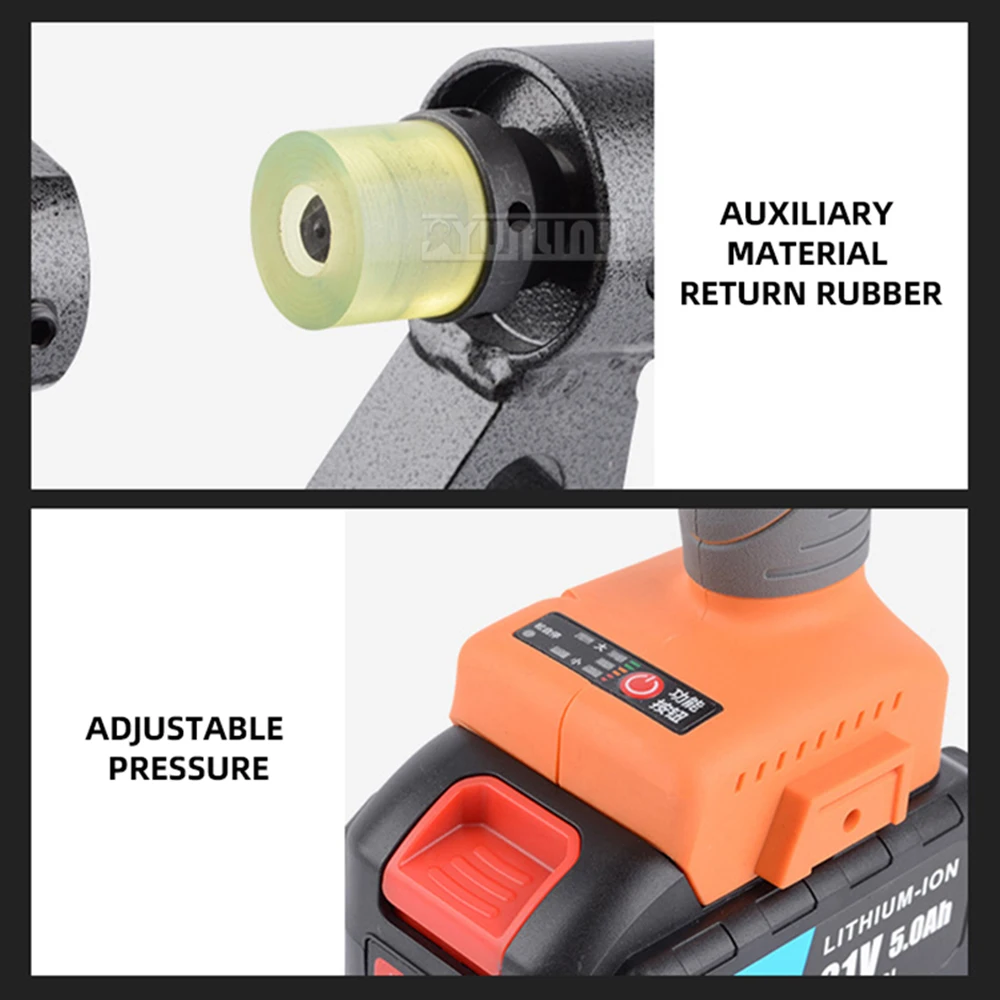 Punzonatrice idraulica senza fili |   Perforatrice portatile per vassoi per cavi, ferro angolare, acciaio a C e montaggio solare ​