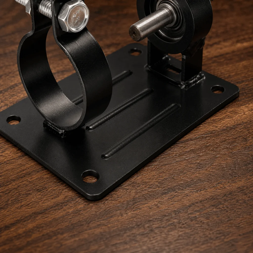 With 2 Wrenches Drill Cutting Stand Conversion Base Grinding Wheel Component Hand Drill Cutter Holder Bracket Design