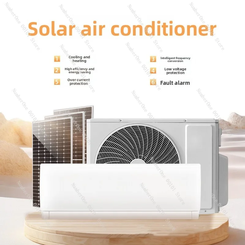 Household DC Solar Air Conditioner, Africa New Energy 3 In 1 System, Off Grid Independent Household Cooling Unit