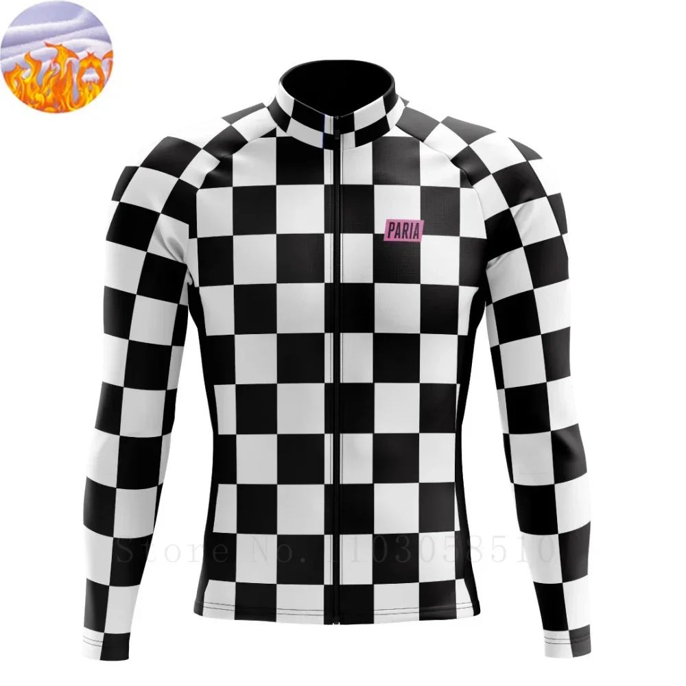 

Зимняя спортивная одежда, мужские термофлисовые велосипедные куртки с длинными рукавами Chaquetas De Ciclismo Ropa Ciclismo Para Hombre Mtb Jersey