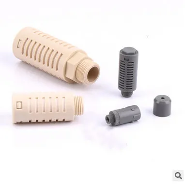 Pneumatic Plastic Silence Air Quick Exhaust Muffler Absorb Noise Reduce Filter 1/8