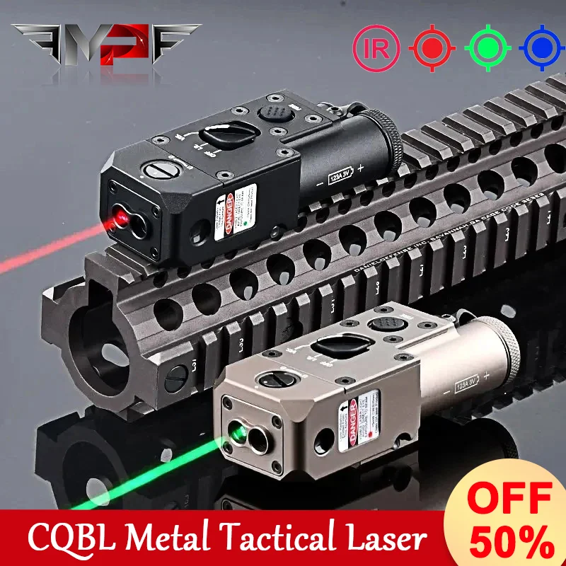 

Tactical Metal CQBL-1 Red Green Blue Dot IR Laser Indicator Aiming scout sight AR15 rifle weapon light Fit 20MM Picatinny Rail