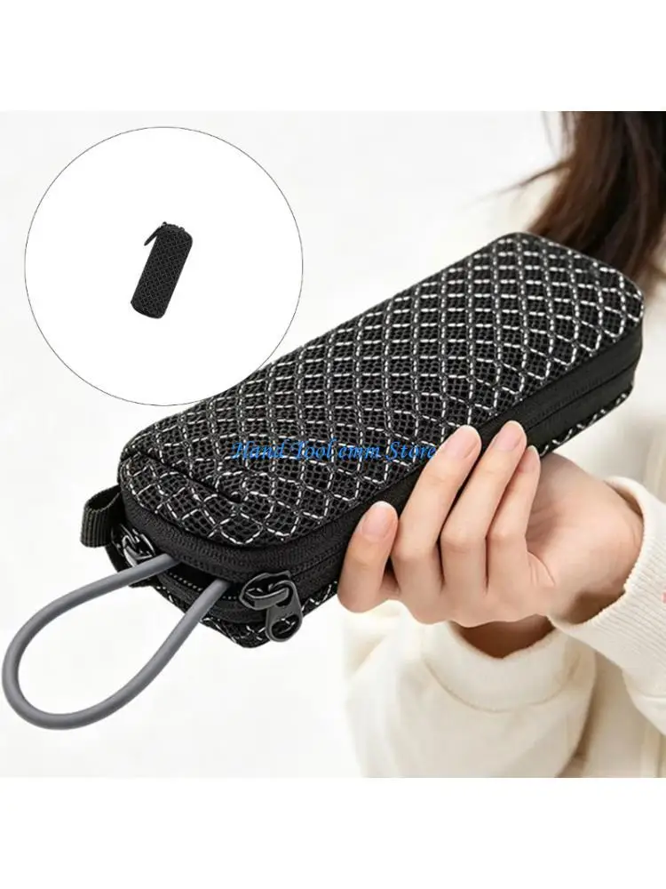 H37F Protective Carrying Case with Carabiner For PB1165MI 165W 10000mAh Mobile Power Mesh Fabric Detail And Convenient Organsier